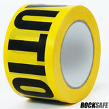 Yellow Caution Barricade Tape : 3 inch x 330 feet