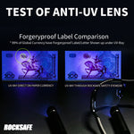 Z87.1 Anti-Fog UV380 Safety Glasses - Clear Lens [5 Pairs+1 Case]