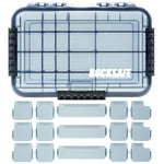 Waterproof Anti UV Storage Tool Box (Gray 10.8''x7.2''x1.9'')