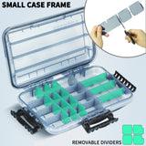 Waterproof Anti UV Storage Tool Box (Gray 10.8''x7.2''x1.9'')