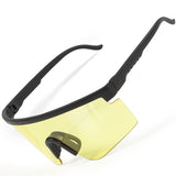 Z87.1 Anti-Fog UV380 Safety Glasses - Amber Lens [5 Pairs+1 Case]