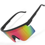 Z87.1 Anti-Fog UV380 Safety Glasses - Mirror Lens [5 Pairs+1 Case]